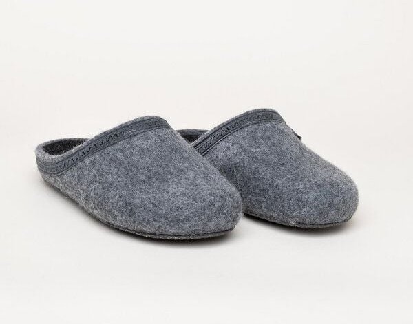 Stegmann Filzpantoffel 127 aus 100% hochwertiger Merino-Wolle - Hausschuhe für Damen & Herren - Pantoffeln mit Kork Sohl...