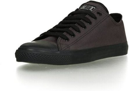 Ethletic Black Cap Lo Cut Classic Pewter Grey | Jet Black
