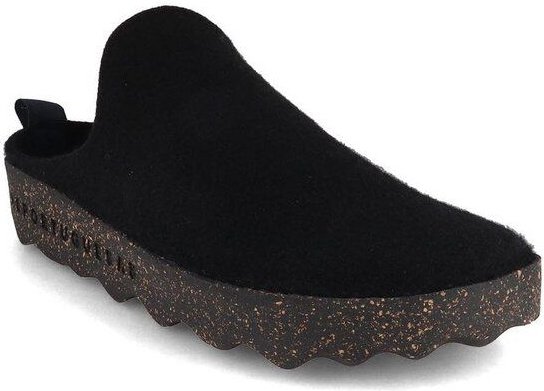 ASPORTUGUESAS Come Filzpantoffeln mit Kork-Latex Sohle
