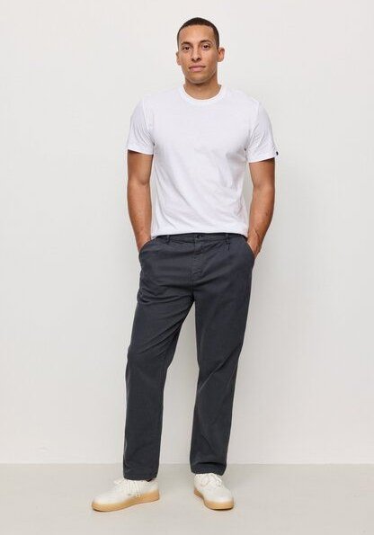 Herren Chino mit Bundfalte aus Bio-Baumwoll Mix - OAK - recolution