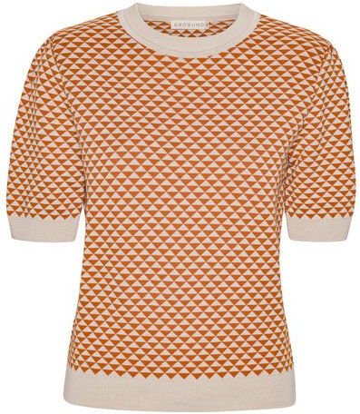 GROBUND Das Strick-T-Shirt Alva - GOTS zertifiziert