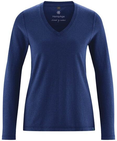HempAge Langarmshirt Damen Hanf/Biobaumwolle