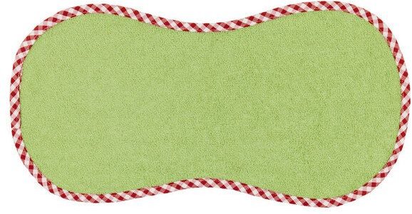 Efie Spucktuch "Spucki" grün, kbA (organic), Made in Germany