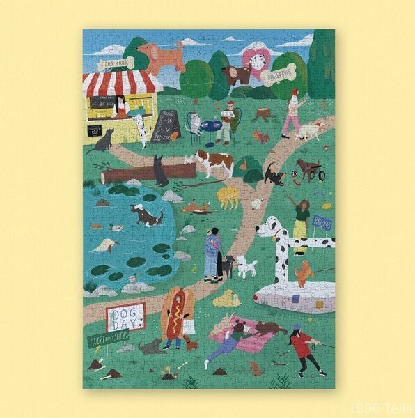 Willa Wunst Hundepark Puzzle
