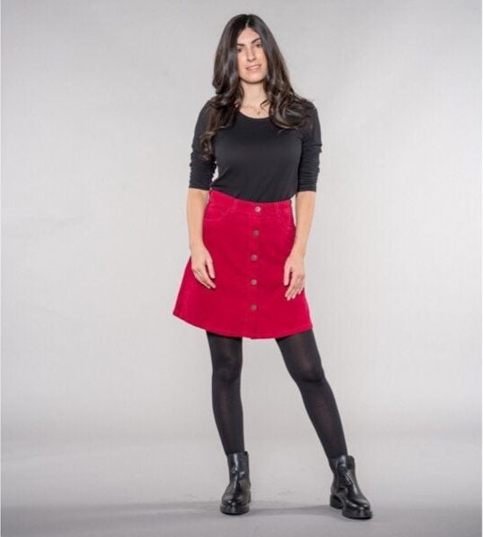 Feuervogl Sonia | A-shape Skirt | Kord
