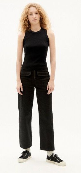 thinking mu Tank Top gerippt - Juliette Top - aus Biobaumwolle