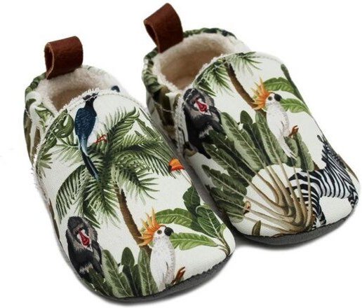 Pololo Barfuß-Hausschuhe aus Seaqual Yarn, Futter aus Baumwolle (organic) vegan, Größen 18/19 - 30/31