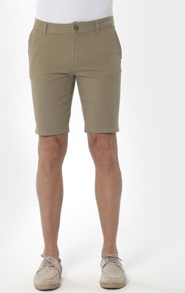 ORGANICATION Slim Chino-Shorts aus Bio-Baumwolle