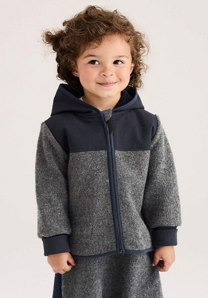 Thumbnail - hessnatur Wollwalk Jacke aus Bio-Merinowolle mit Softshell