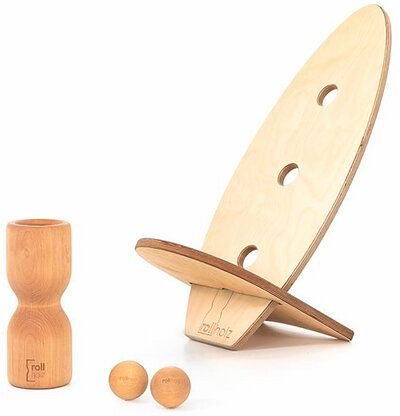 rollholz Balance Board Set klein| FSC | Hergestellt im Schwarzwald