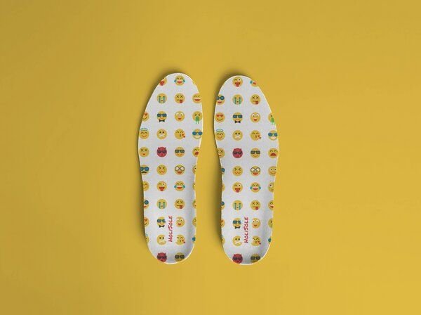 be free shoes HoliSole - Einlegesohle Smiley