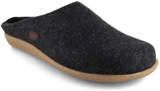 Tuffeln Hygge Filzpantoffeln nachhaltige Hausschuhe mit Wechselfußbett und rutschfester Gummisohle