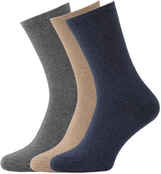 Opi & Max 3 Paar Biobaumwolle Kaschmir Socken