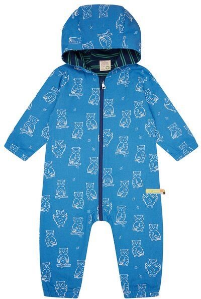 loud + proud Babys & Kinder Wasserabweisender Overall mit Druck, GOTS-zertifiziert