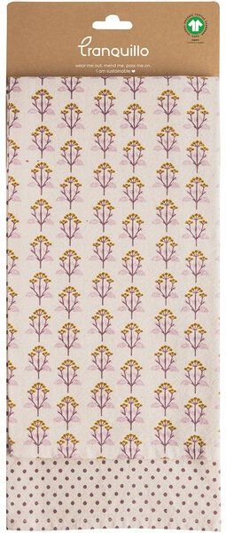 TRANQUILLO 2er-Set Geschirrtücher ROMANTIC, GOTS-zertifiziert, 70 x 50 cm (TEX161, TEX162)