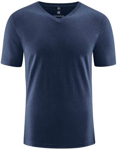 HempAge V-Kragen T-Shirt Hanf/Biobaumwolle