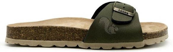 Vegane thies ® Eco Bio Strap Sandale aus rec. PET mit ergonomischem Fussbett