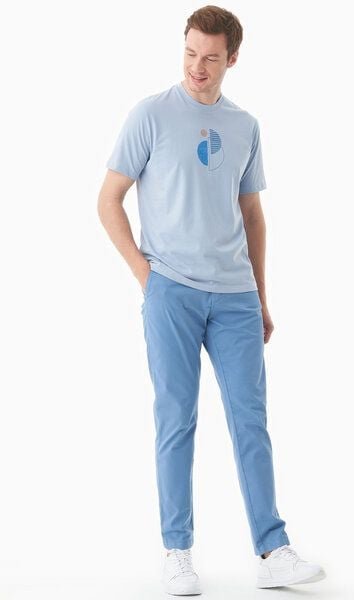 ORGANICATION Slim-Fit Hose aus Bio-Baumwolle