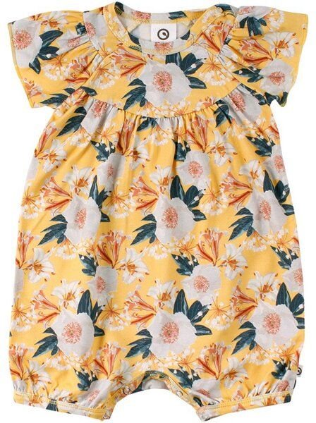 Fred's World by Green Cotton "Green Cotton" Spieler-Body gelber Blumendruck