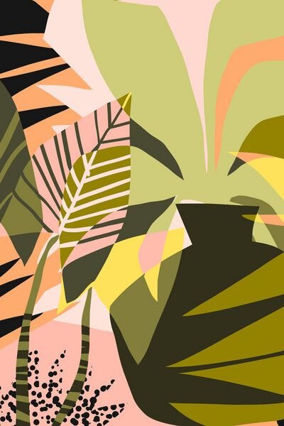 Photocircle Poster / Leinwandbild - A Flower Blooms Best in a Happy Pot