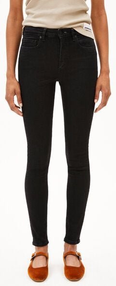 Thumbnail - ARMEDANGELS TILLAA Damen Skinny Jeans Mid Waist Bio-Baumwoll Mix X-Stretch