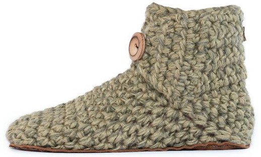 Kingdom of Wow - Handgefertigte Hausschuhe aus Wolle - High Top