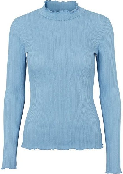 Thumbnail - Basic Apparel High Neck Langarm Shirt SCALA aus Bio-Baumwolle