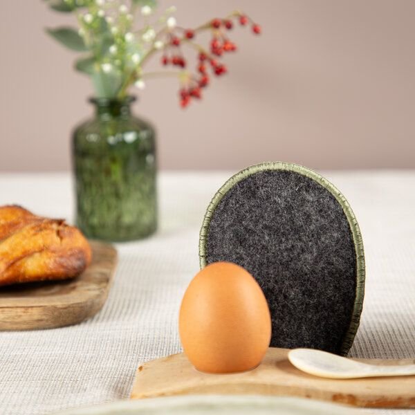 nahtur-design Eierwärmer "Haube" aus reiner Schurwolle