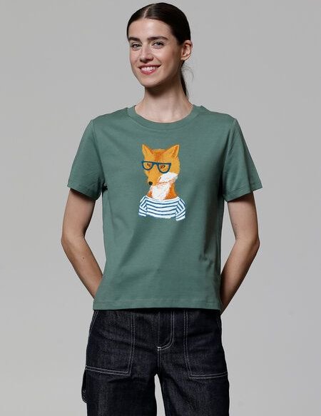 watapparel T-Shirt Frauen Fuchs