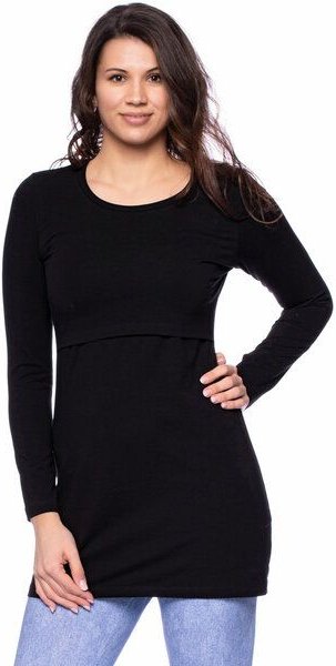 Milchshake 107 BASIC Langarm Umstands- und Stillshirt aus Bio Baumwolle