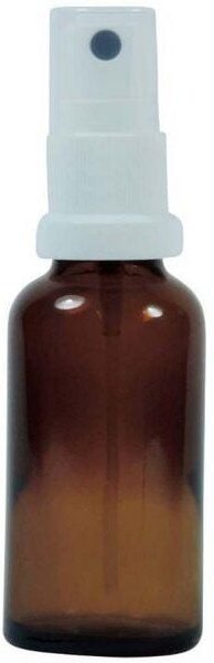mikken Sprühflasche Glas mit Zerstäuber in 30/50/100 ml Apothekerflasche braun