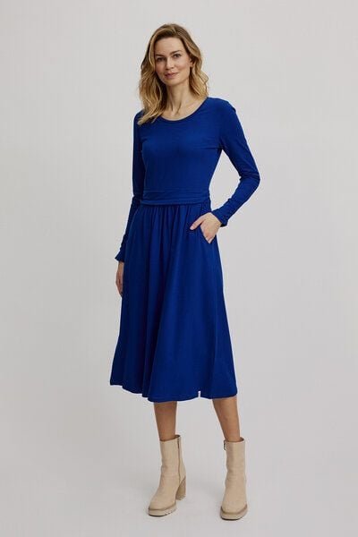 TRANQUILLO Tailliertes Jersey-Kleid (W25E10)