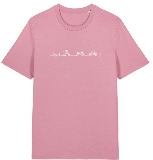 Brandless Basic Bio Unisex T-Shirt Bicycle Line 180g/m² XXS - 3 XL