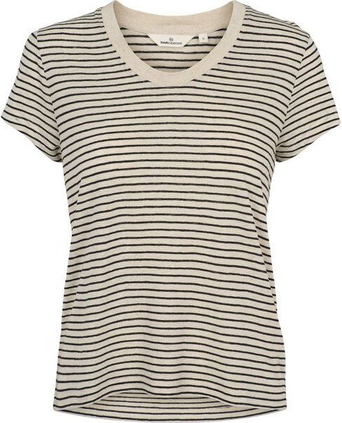 Basic Apparel T-Shirt ASHLY aus Bio-Leinen