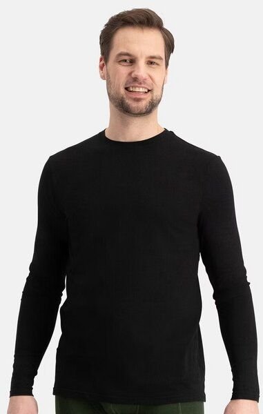Bamboo Basics Rundhals Longsleeve RALPH aus Bambusviskose / Biobaumwolle (2er Pack)
