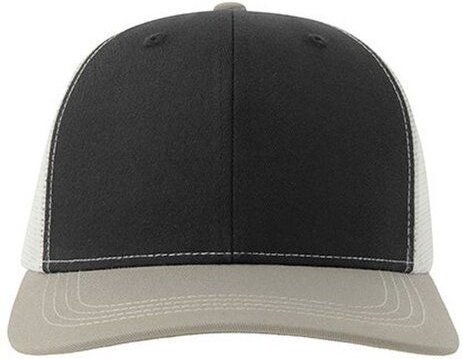 Atlantis Headwear Atlantis Netz-Cap Mesh Cap Snapback Kappe Cappy leicht gebogener Schirm Mehrfarbig