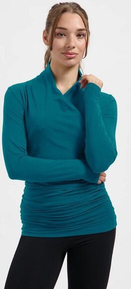 Urban Goddess Langarm Yoga Shirt Good Karma