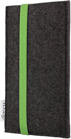 flat.design Handyhülle COIMBRA für Huawei Mate-Serie - 100% Wollfilz - dunkelgrau