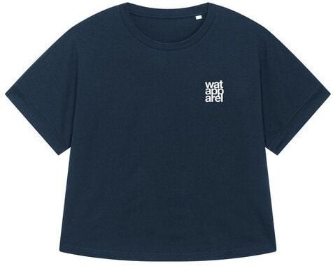 watapparel Oversize T-Shirt Frauen Basic Collider