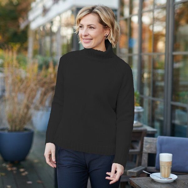 Kokon Zwo Rollkragenpullover 100% Merinowolle (ÖKO TEX)