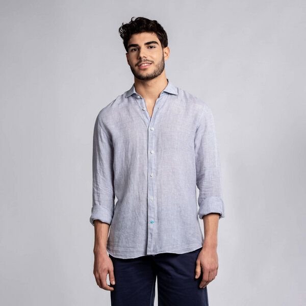 Panareha KRABI Vichy Leinen Hemd