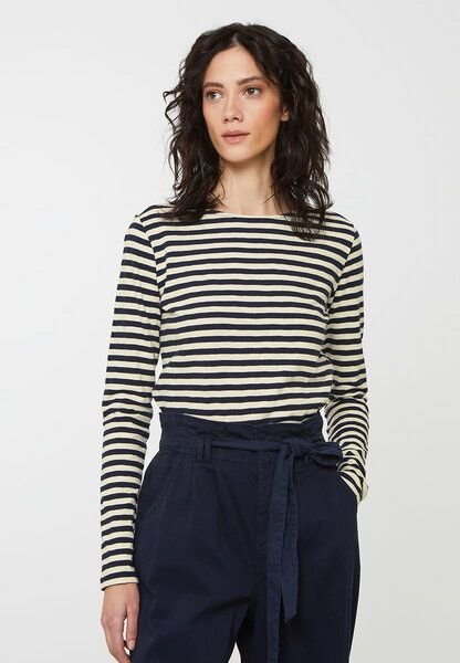 recolution Damen Langarmshirt IRIS STRIPES