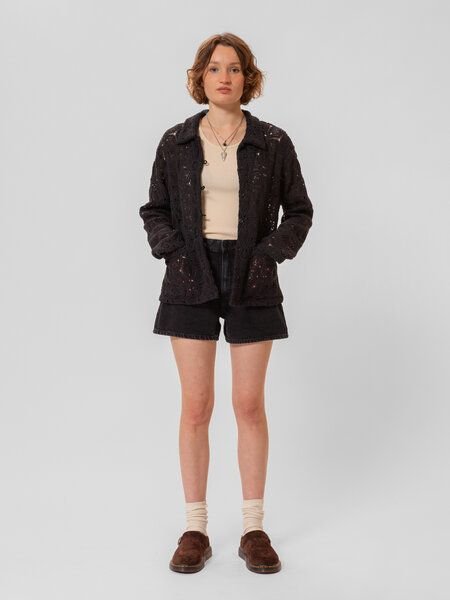 Nudie Jeans Jeansshorts - Maeve - aus Bio-Baumwolle und recycelter Baumwolle