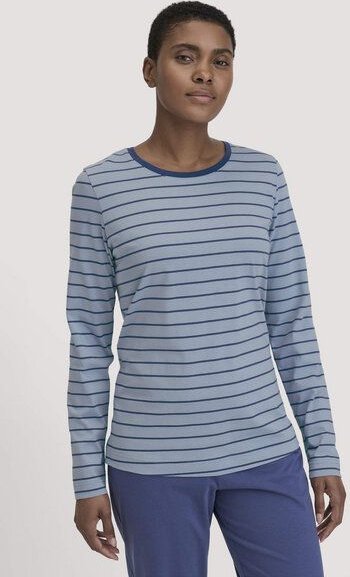 hessnatur Langarm-Schlafshirt aus reiner Bio-Baumwolle