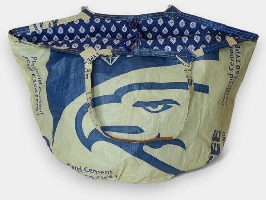 REFISHED fair fashion Tasche 'SOULMATE WATERPROOF' Limitierte Edition! - upcycelte Zementsäcke