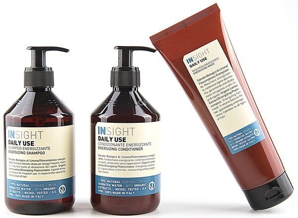 Insight DAILY USE 400 ml SHAMPOO + 400 ml CONDITIONER+ 250 ml MASKE