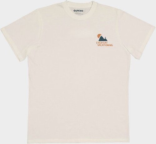 picea (by bleed) Vacation Mode T-Shirt Weiß