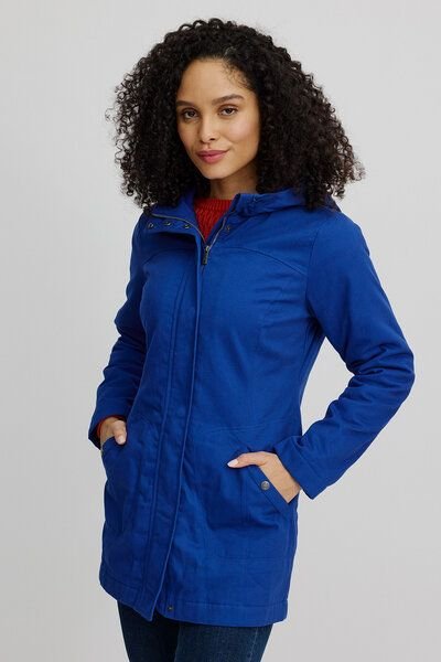 TRANQUILLO Taillierte Jacke aus Biobaumwolle (W25A91)