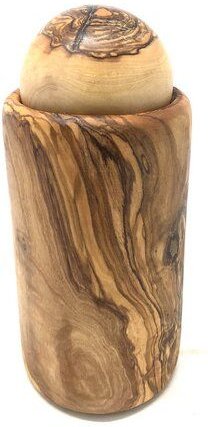 Olivenholz erleben Urne für Tiere bis ca. 15 kg Lebendgewicht aus Olivenholz mit Gravur in 5 Varianten