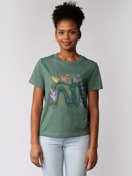 watapparel T-Shirt Frauen Love and flex